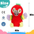 Cuteoy Talking Parrot Repeat What You Say Musical Stuffed Animal Shaking Singing Plush Toy Electric Interactive