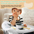 Lyreh Suction Solver Stickers for Stokke Tripp Trapp Tray, Peanut Shape Tray Suction Sticker Adhesive Placemat for High
