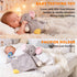 10 BEREST Elephant Baby Lovey Rechargeable Sleep Soother with White Noises (Heartbeat, Shushing & Lullabies) & Cry