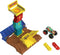 Hot Wheels Monster Trucks Playset & Toy Truck - Arena Smashers Demo Derby Car Jump Challenge