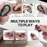 KAMBOLLY 5 Set Pcs Fidget Toys Adults Metal Fidgets Toy Magnetic Slider Clicker/Spinner for Stress & Anxiety Relief