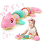 AWOTOY Baby Toys Sensory Musical Stuffed Animal Activity Soft Infant Toys 0-6-12 Month