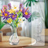 Flower Bouquet Building Set, 891PCS DIY Artificial Flowers, Birds of Paradise and Water Lily for Home Decor