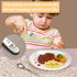 Berglander Toddler Utensils Set, 4 Pieces Stainless Steel Kids Silverware, Safe Forks and Spoons, Dishwasher Safe