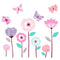 Bedtime Originals Wall Decals, Magic Garden, Multicolor