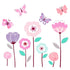 Bedtime Originals Wall Decals, Magic Garden, Multicolor