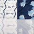 Set 2PK, BlueSnail Print Changing pad Cover Breathable and Comfortable Changing Pad Cover for Boys and Girls (Navy+