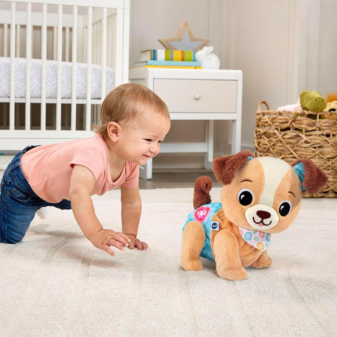 VTech Baby Walking Puppy Adventure Plush Toy