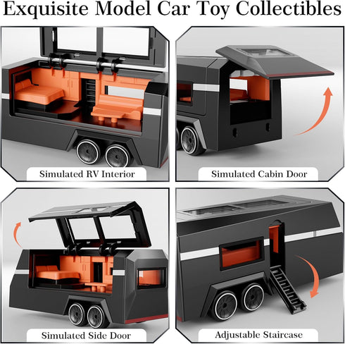 1:64 2.4Ghz OSIMILY MINI RC Car,APP Controlled Scale Alloy Off Road MINI RC Truck | Remote Control Car Speed/Steering