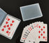 18Pcs Playing Card Deck Box - Clear Plastic Empty Playing Game Card Boxes Holder Storage Organizer for Bank Card