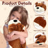 Vertintong 23.6" Soft Dog Plush - Huggable Stuffed Animal Pillow for Kids Birthday Gift - Large Cuddle Puppy Toy