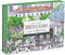 Galison Michael Storrings Springtime at The Library Double-Sided Puzzle, 500 Pieces, 20” x 20”