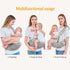 bebless 7-45 lbs Baby Hip Carrier - Hip Carrier for Baby with Baby Safety Strap - Toddler Carrier - Ergonomic Infant