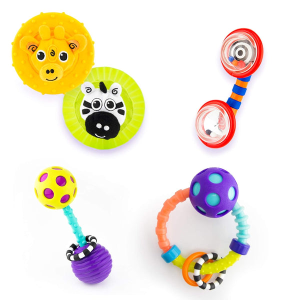 Sassy Infant Gift Set 0+ Months - 5 Piece Set with Different