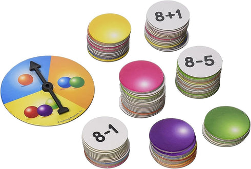 Learning Resources Pop For Addition and Subtraction Math Game - 100 Pieces for Ages 6 and Up
