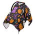Mazeann Halloween Cat Skull Pumpkin Car Seat Cover Baby Breathable Soft Infant Carseat
