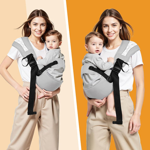 FUNITO 1555 lbs Toddler Carrier Sling for Newborn to Toddler, Ring Sling Baby Carrier with Breathable & Anti-Slip Seat