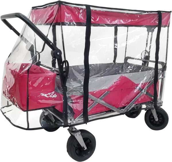 SYWAN Wagon Cover for Rain, Universal Rain Cover Water Proof Wind Cover Stroller