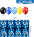 Video Game Birthday Party Decorations - 109Pcs Gamer Supplies for Boys Birthday Party, Happy Birthday Backdrop