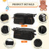 Generic 14"-19" Stroller Organizer Bag with Insulated Cup Holder & Adjustable Dividers, Non-Slip Stroller Caddy