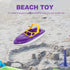 TOYANDONA Boat Bath Toy, Toddler Plastic Speed Boat for Fun and Educational Bath Time