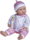 La Baby Caucasian 20-inch Small Soft Body Baby Doll | JC Toys