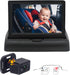 JUNHAOZ Baby Car Camera for Backseat-HD 720P 4.3 inch Monitor with Night Vision,