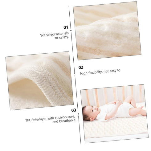 Toddmomy Changing Pad Washable and Reusable Diaper Mat for Newborns for Changing Tables and Travel Absorbent