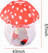 Play Tent for Kids, Pop Up Indoor Outdoor Playhouse with Exquisite Mushroom Design