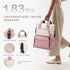 Backpack, Backpack VONAL Diaper Bag Lightweight Baby Diaper Bags, Travel Large Diaper Bag with Changing Station, Pink