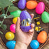 FUN LITTLE TOYS 12PCS Building Blocks Easter Eggs for Easter Egg Hunt, Easter Basket Stuffers for Kids
