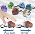 6 Pack 3-7, DINOBROS Dinosaur Surprise Egg Toys Dino Eggs with Pull Back Cars and Chomping Action Dinosaur Figures