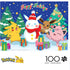 Buffalo Games - Pokémon - Pikachu Snowman - 100 Piece Jigsaw Puzzle for Families Challenging Puzzle Perfect for Game Nights - Finished Puzzle Size is 15.00 x 11.00
