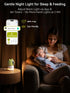 Outinput 2K 4MP 360 2-Way Baby Monitor with Camera and Audio, Indoor Security Camera for Home, PTZ, AI Crying & Feeding