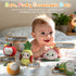 (35 Baby Crib Mobile for Boys & Girls- Fruity Delight Mobile for Crib with Gentle Rotation & Musical Function