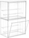 Acrylic Display Case for Collectibles 3 Layer Adjustable Figure Display Cases with