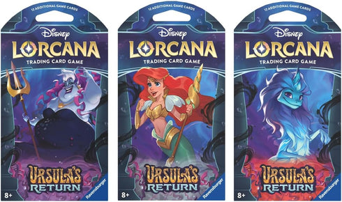 Ravensburger Disney Lorcana TCG: Ursula's Return - Single Booster Pack for Ages 8+