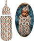 Sets Aztec Pattern Newborn Swaddle Blanket Hat Soft Baby Receiving Blankets Swaddle Sack for Baby Shower Infant Boy