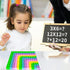 12X12 Multiplication Chart and Math Addition Table Toys - Stress Relief Fidget Bubble Game Learning Toys