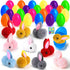 LEASEN 24 Pack Easter Egg Fillers with Plush Bunny Toys Inside, Easter