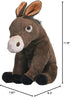 12" Wild Republic Mule Plush, Stuffed Animal, Plush Toy, Gifts for Kids, Cuddlekins