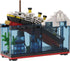 247 PCS MOC RMS Cruise Sank Titanic Break in Half Toy Building Blocks with Case, Ship Boat Kits Model