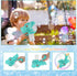 Onory 2 Pack Bubble Gun Machine for Kids - Bubble Blaster with Solutions for Summer Party Favors