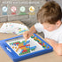 Ci Vetch 2 3 4 5 6 7 8 Large Magnetic Dots Board for Toddlers, Magnetic Drawing Board for Kids, Magnetic Dot Art