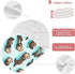 FLildon 1PC Muslin Burp Cloth for Baby Cute Sea Otters Super Absorbent Burping Cloths, Bibs for Newborn Boys Girls