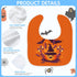 12 Pieces Sublimation Blank Baby Bibs - Printable Reusable Dribbler Bib, 30 x 27 cm, Stain Resistant