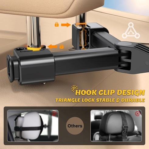 7 360 Baby Car Mirror with Light, RGB Light Rear Facing Baby Car Seat Mirror with Remote Control Rechargeable Rotation
