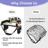 UTOLOVE Kids Travel Tray, Kids Travel Trays for Car Seat, Road Trip Essentials for Toddler, Carseat Lap Tray with Dry