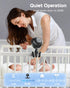 5000mAh 3-Speed, 360Rotate AMACOOL Baby Stroller Fan - Rechargeable, Strong Yet Quiet, Portable Clip on Fan for Travel