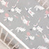 47"x24", 3 Pack Nap Mat Sheet Dinosaur Baby Crib Sheets Fitted Elastic Corners, Preschool Day Care Rest Mat Cover, Soft